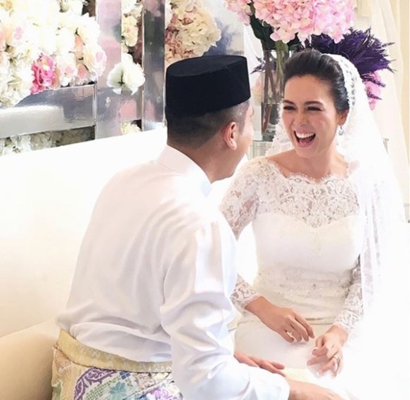 10 foto majlis pernikahan siti saleha dan ahmad lutfi 7