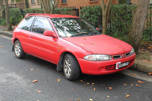 1997 proton satria lama