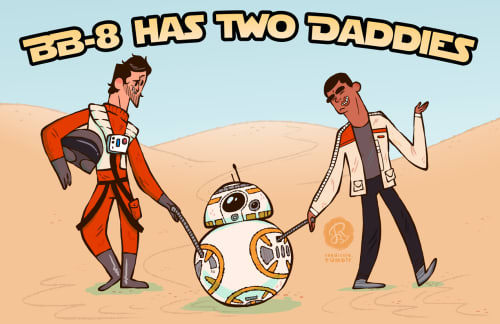 5 majors signs star wars new hero poe dameron is gay