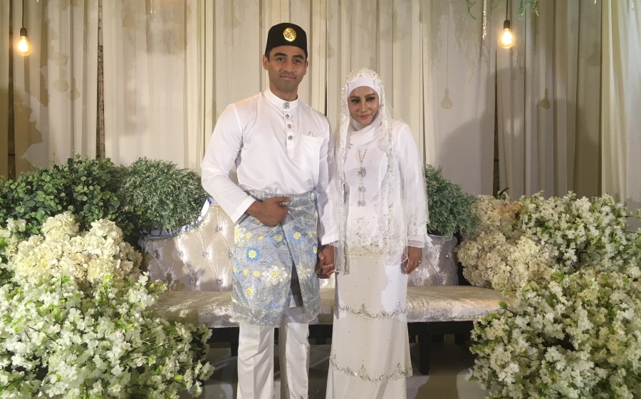 a aida aktor muda selamat nikah dengan dua kali lafaz 1