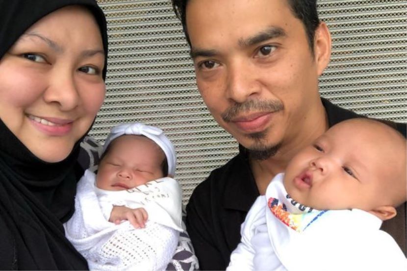 abby abadi dan anak angkat beliau