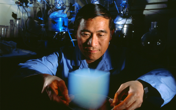 aerogel gambar oleh nasa