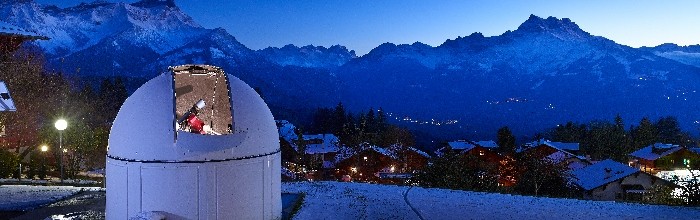 aiglon college switzerland mempunyai observatori untuk belajar planet dan angkasa lepas