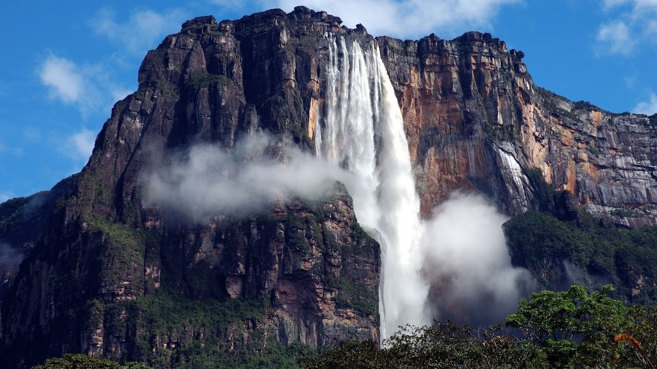 air terjun angel paling tinggi di dunia