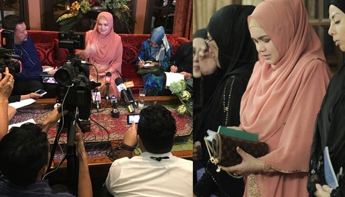 akhirnya siti nurhaliza mengaku hamil 1