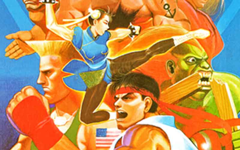 akiman poster klasik street fighter