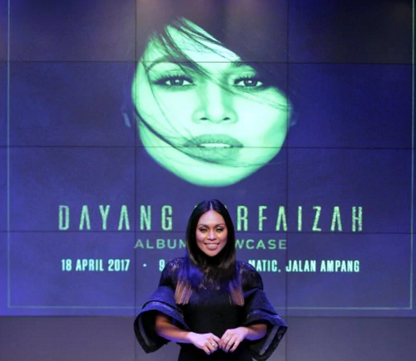 album baru dayang nurfaizah jadi worldwide trending di itunes 2