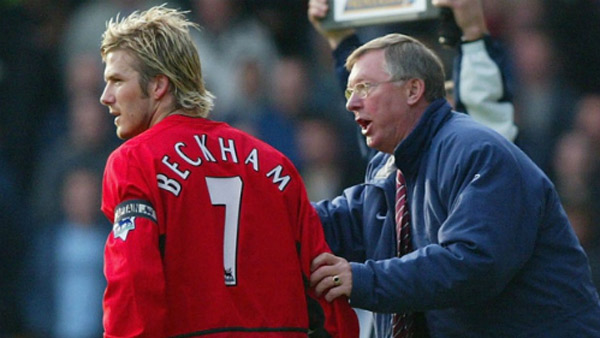 alex ferguson dan david beckham