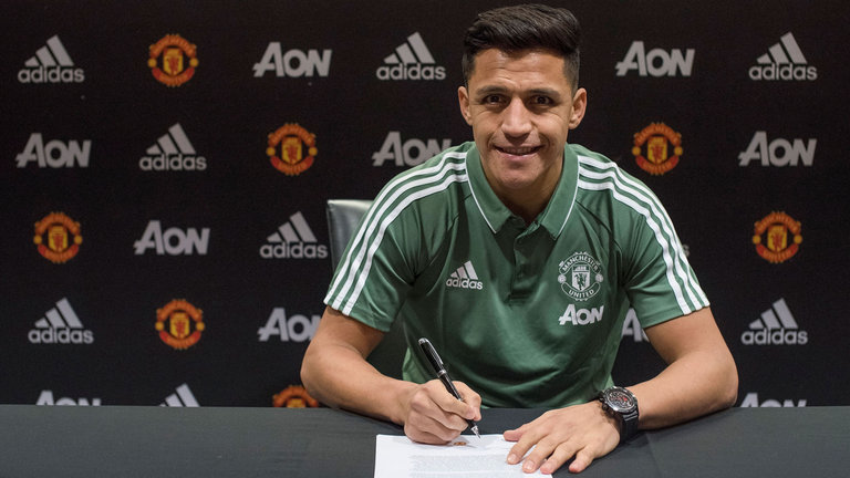 alexis sanchez disahkan sertai machester united