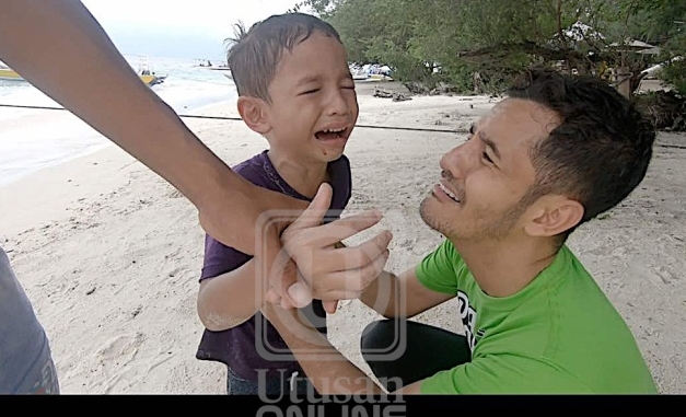 aliff syukri nyaris hilang anak