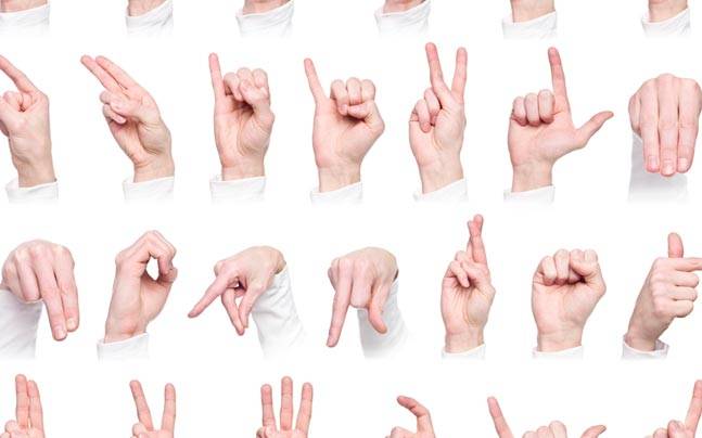 american sign language