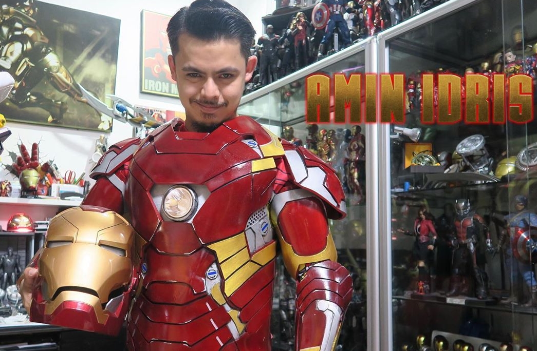 amin idris iron man