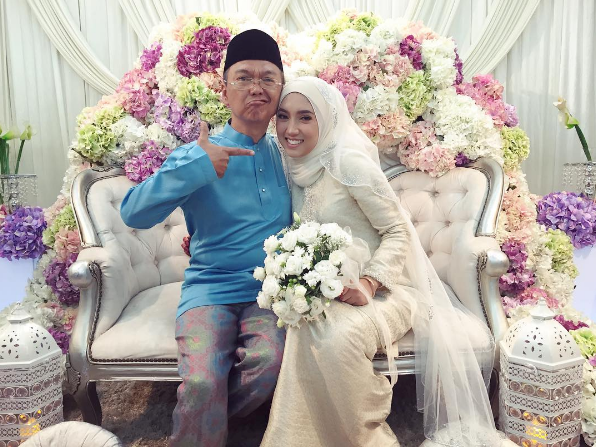 anak aziz m osman selamat nikah personaliti tv