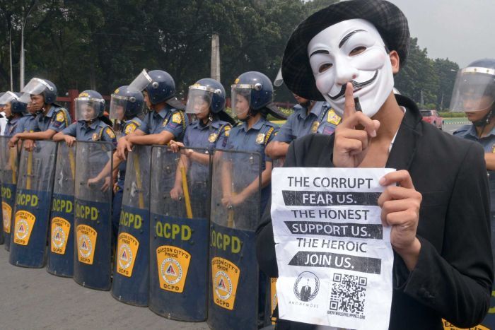 anonymous di seluruh dunia