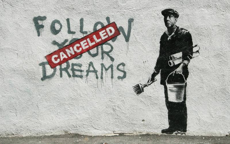 antara karya banksy