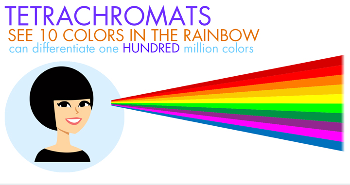 apa itu tetrachromacy