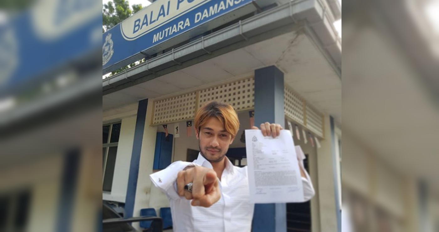 apa pula farid kamil buat di balai polis