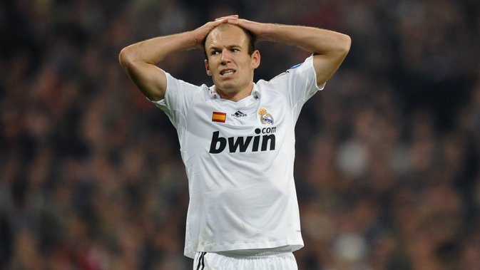 arjen robben di real madrid