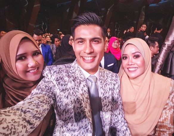 ashraf muslim dipuji netizen bawa dua isteri di abpbh30