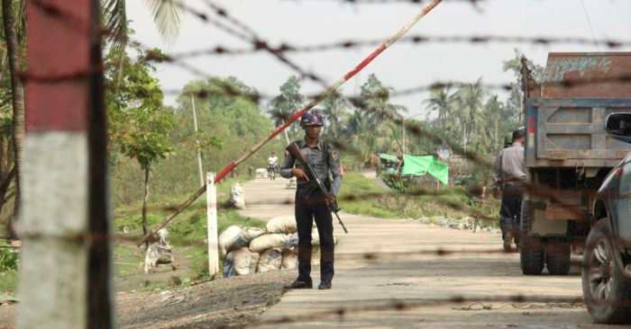 askar myanmar perang rohingya