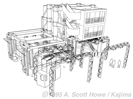 automatic uprising construction by advanced technique