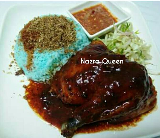 ayam bakar ala restoran makanan segera terkenal 1