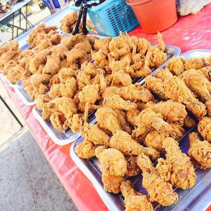 ayam goreng nampak sedap menggiurkan tapi sihat ke