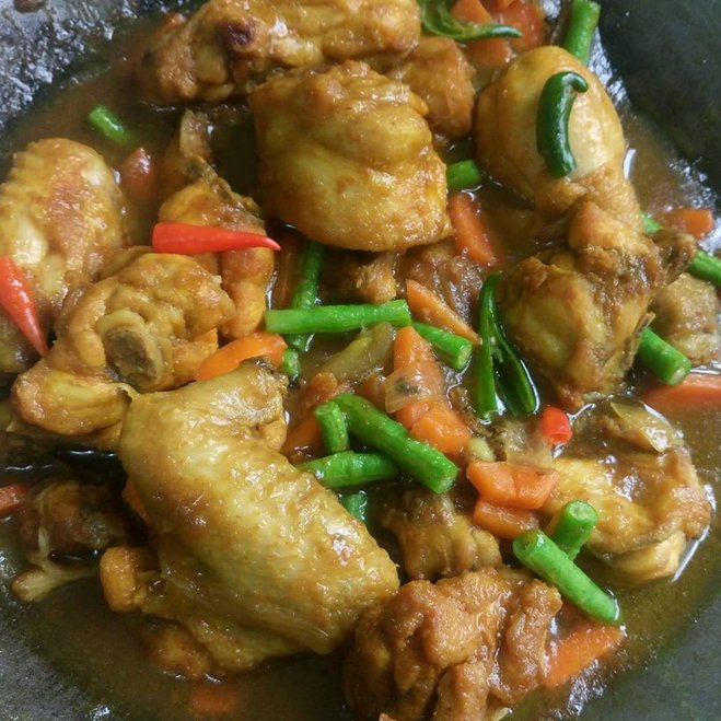 ayam masak halia ujang