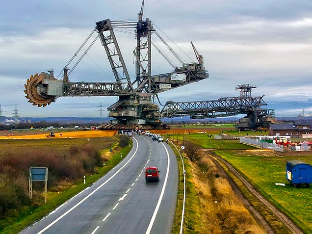 bagger 293 mesin ciptaan manusia paling besar di dunia 67777