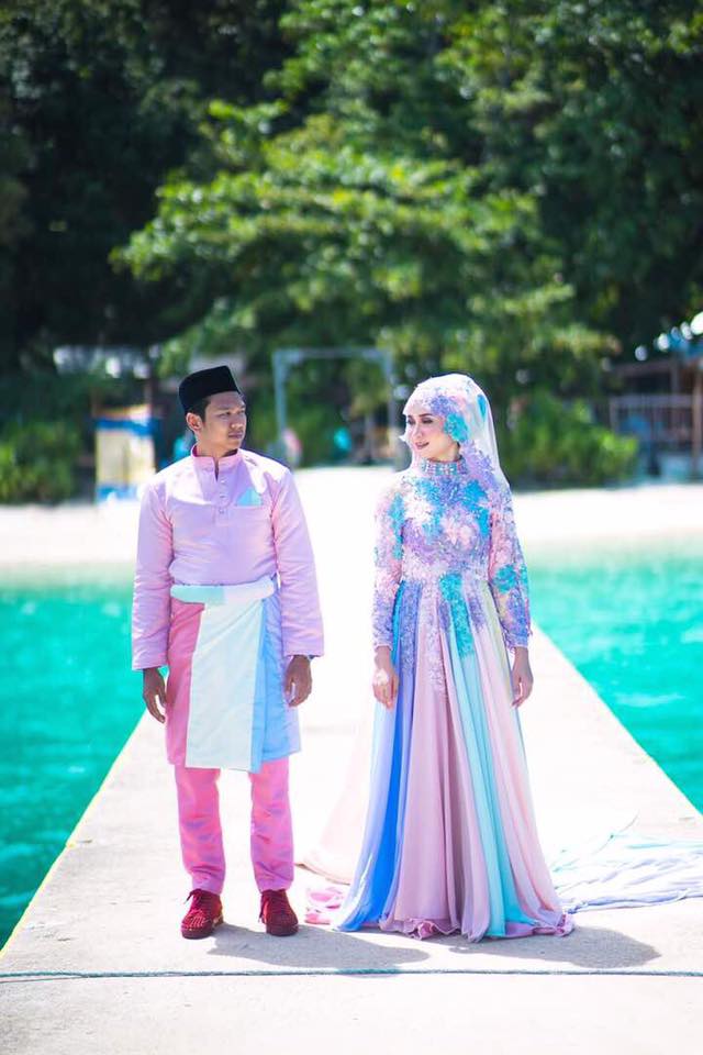 baju pengantin paddle pop jadi bualan hangat para netizen 4