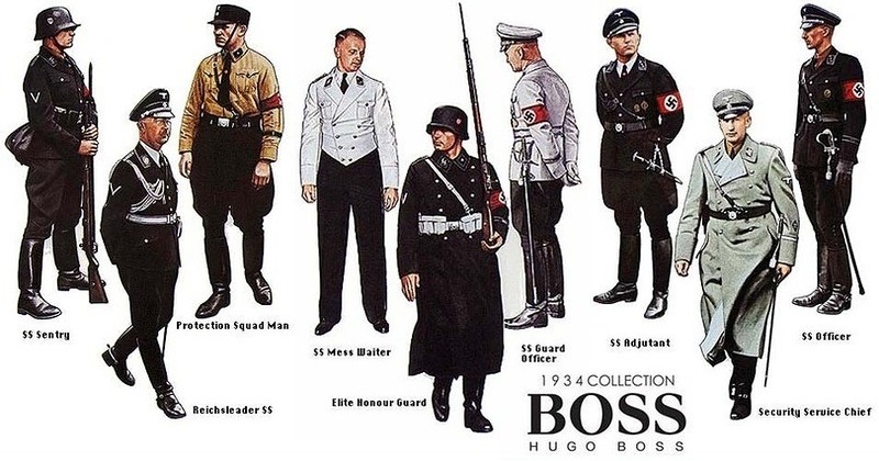 baju seragam dibuat oleh hugo boss