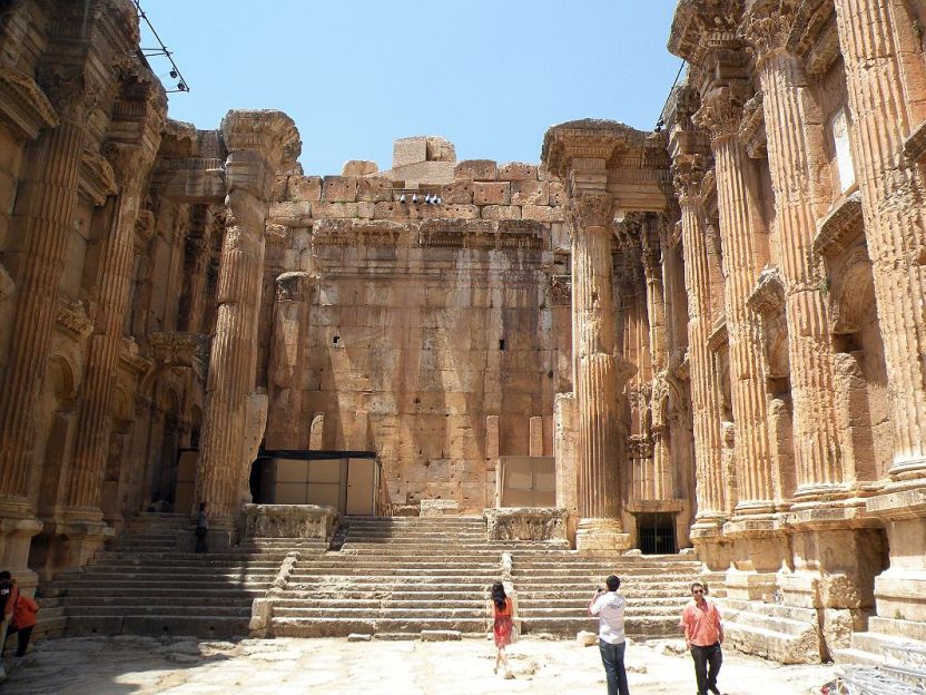 bandar baalbek kuil lama