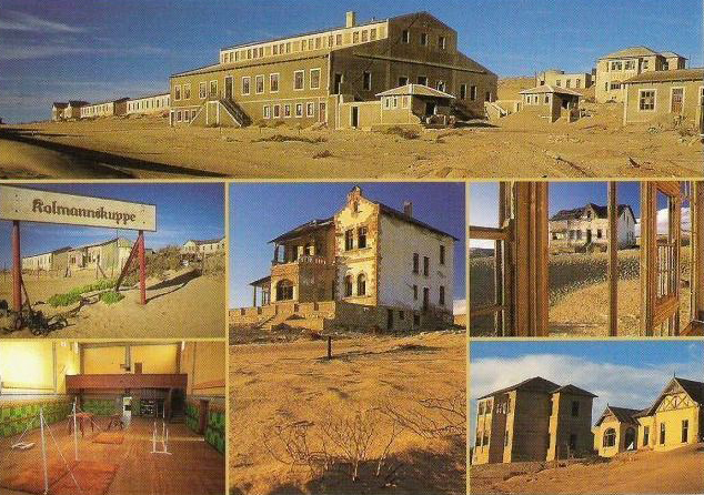 bandar hantu kolmanskop namibia