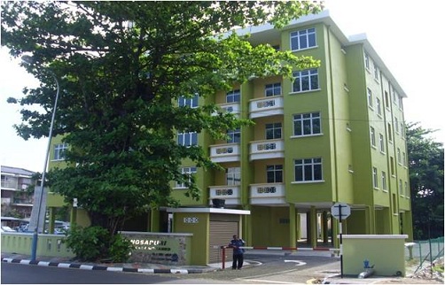 bangunan apartment jenis rumah