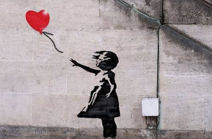 banksy exhibition lukisan paling terkenal