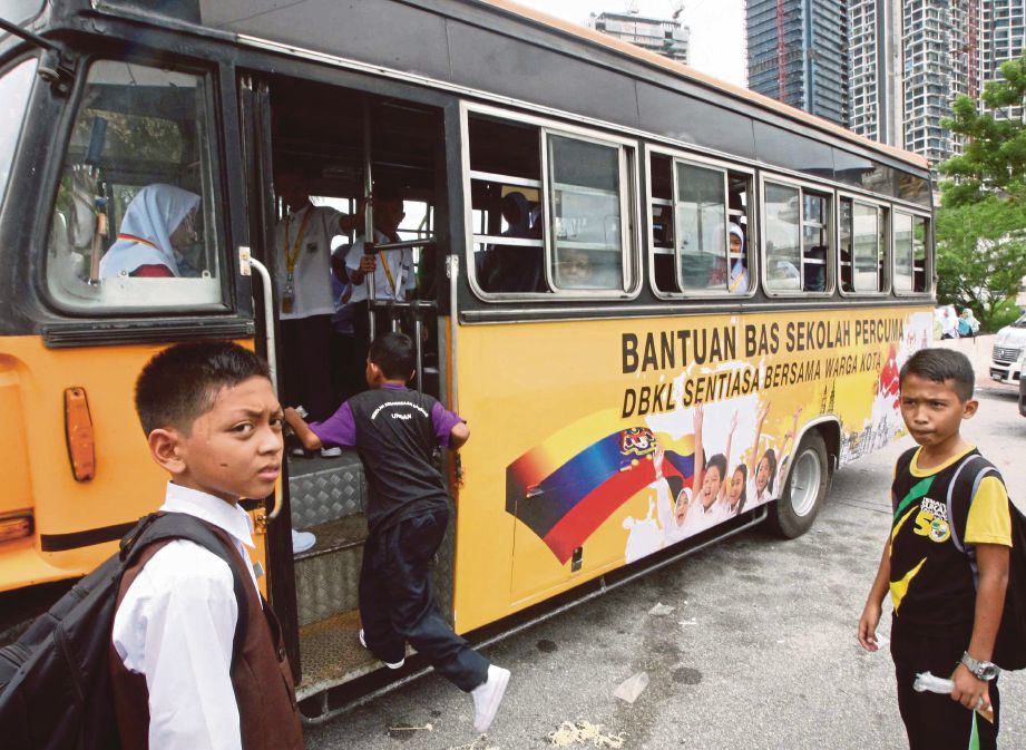 bantuan bas sekolah