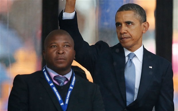 barack obama dengan thamsanqa jantjie