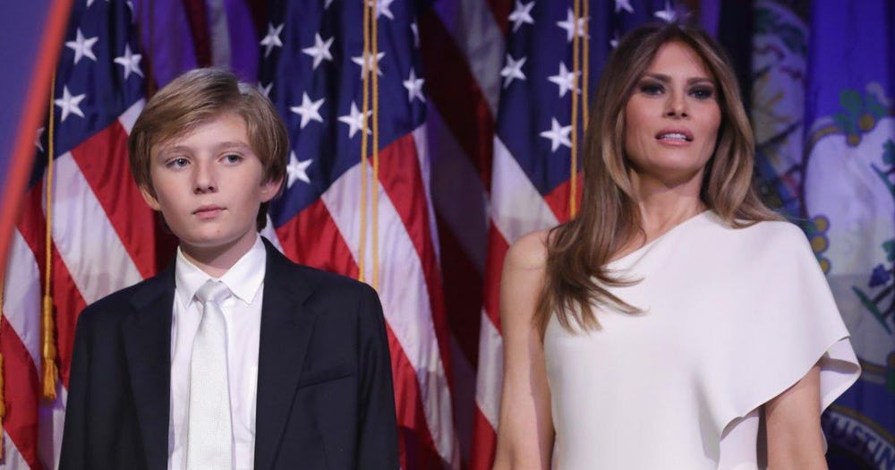 barron trump anak donald trump 2