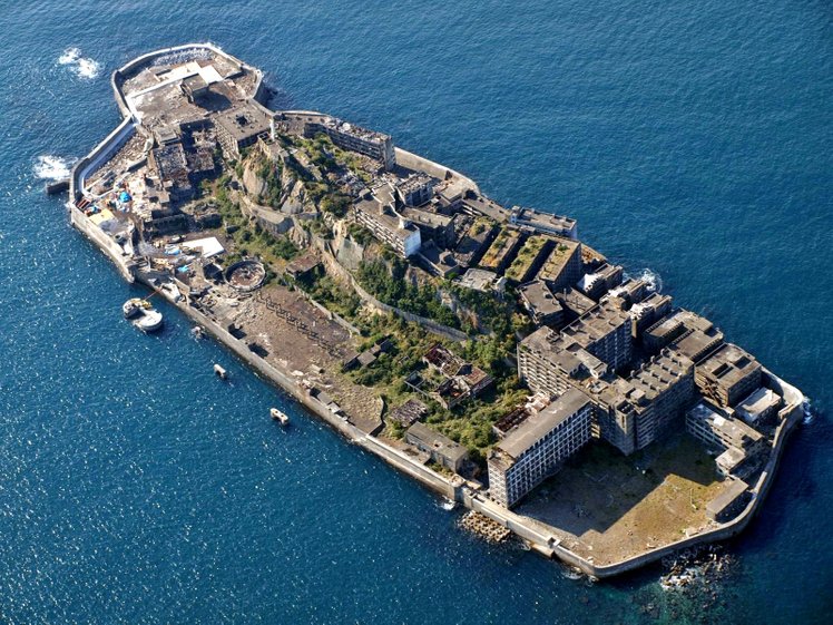 battle ship island nagasaki japan