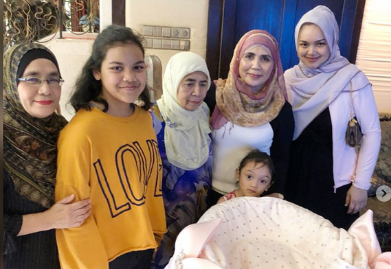 bekas isteri datuk k lawat anak siti nurhaliza siti aafiyah 1