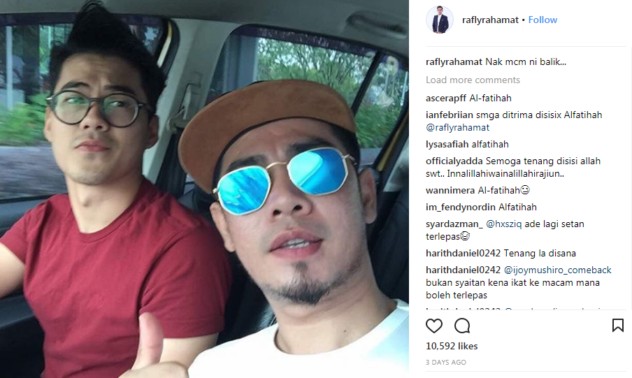 bekas juruhebah hot fm meninggal dunia 3