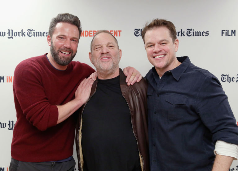 ben affleck matt damon dan harvey weinstein