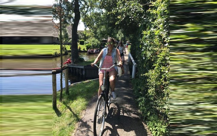 berbasikal di giethoorn