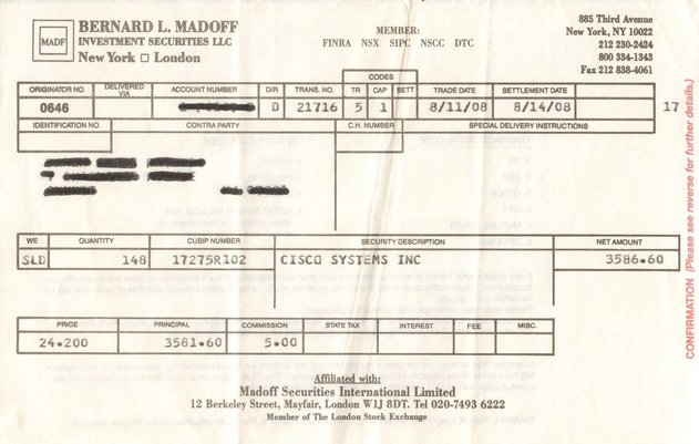 bernard l madoff investment securities