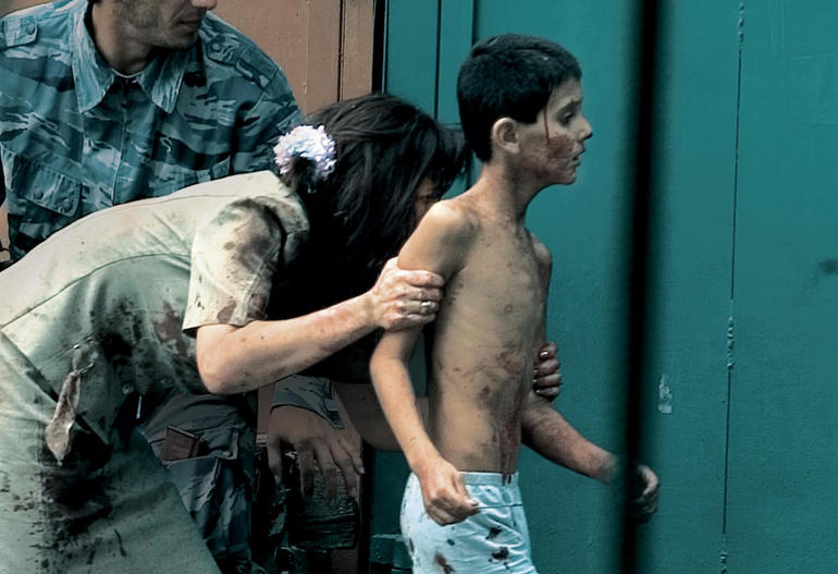 beslan massacre hari ketiga