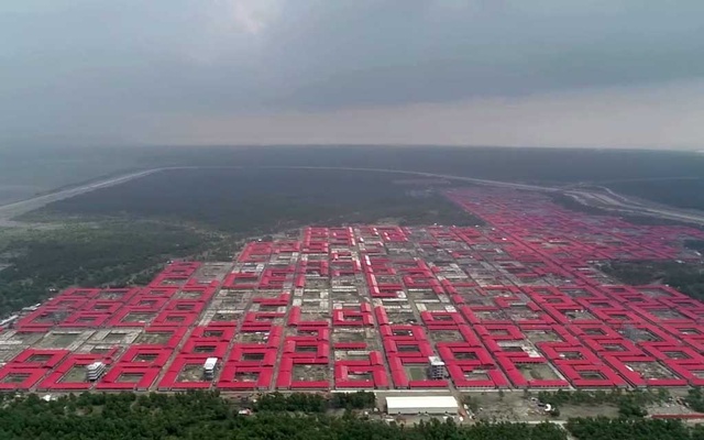 bhasan char penempatan baru bangladesh gelandangan