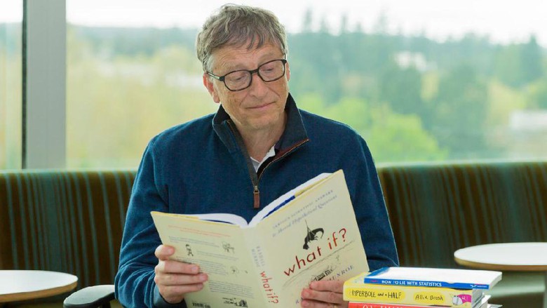 bill gates baca buku