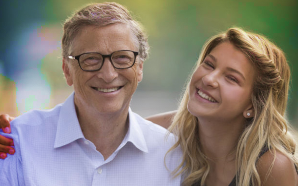 bill gates dan anak perempuannya