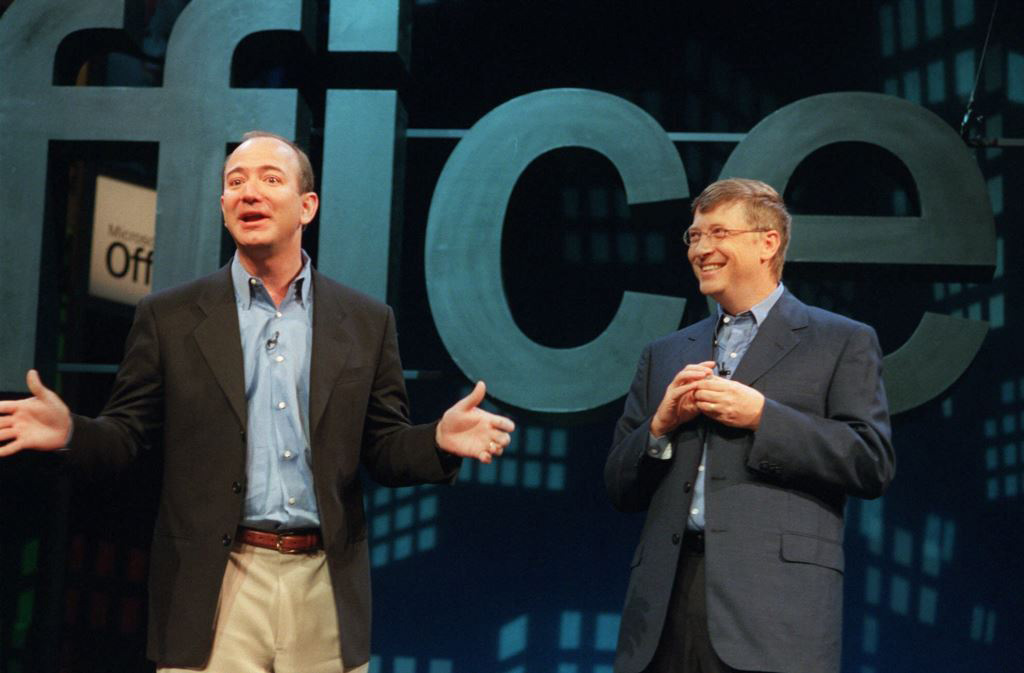 bill gates dan jeff bezos