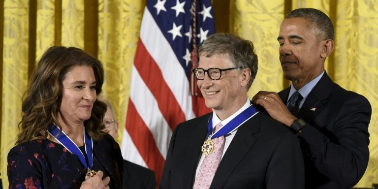 bill gates dapat penghargaan daripada obama